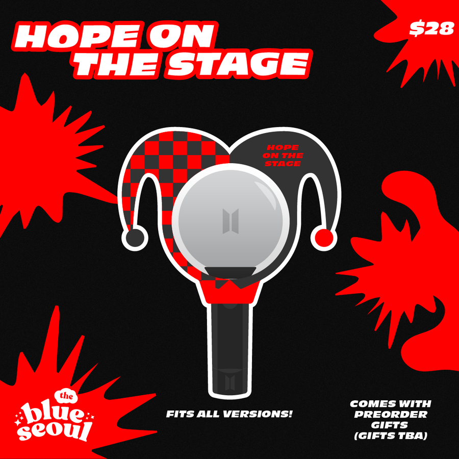 HOPE ON THE STAGE X Jack in The Box Lightstick Cover • Tour Edition [PRE-ORDER UNTIL JANUARY 30TH]