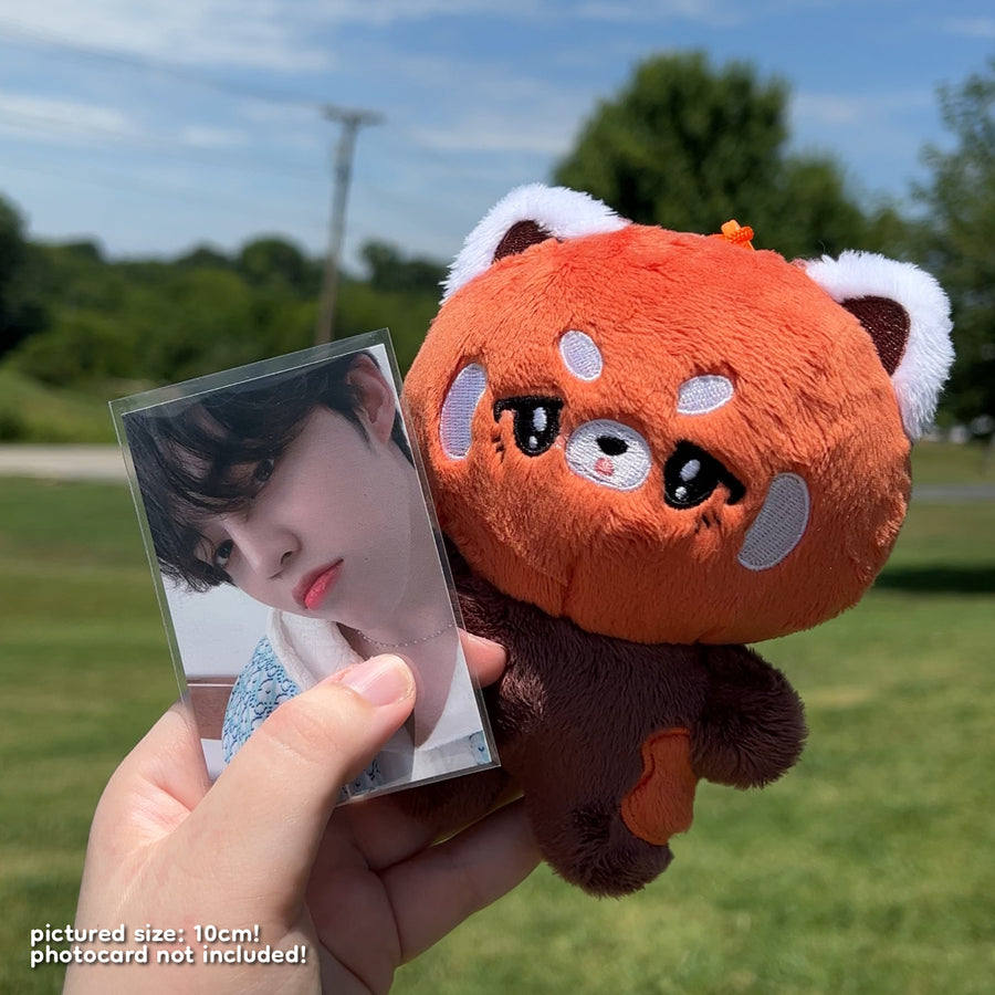 Cheollie | A S.Coups Inspired Cherry (Red) Panda Plush [PREORDER ENDED]