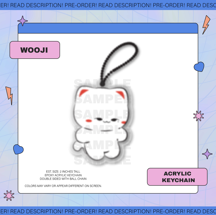 SVT Inspired Animal Acrylic Keychains! [PREORDER ENDED]