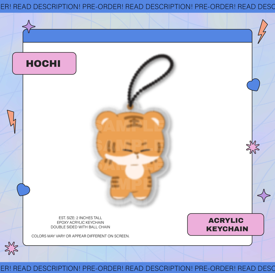 SVT Inspired Animal Acrylic Keychains! [PREORDER ENDED]